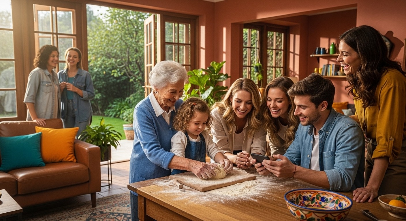 Family sharing and connecting